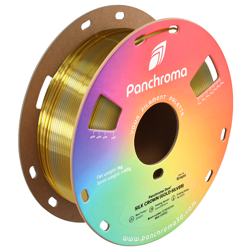 Panchroma™ Dual Silk Crown (Gold-Silver) PLA 1,75mm - 1KG