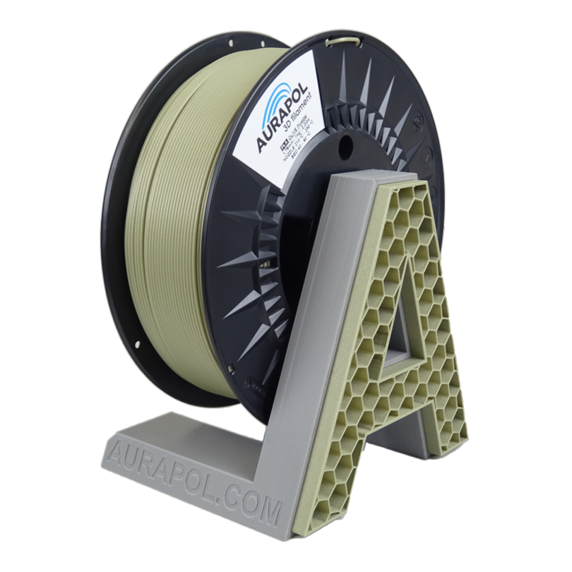 AURAPOL PLA 1,75 mm Olive powder - 1 kg