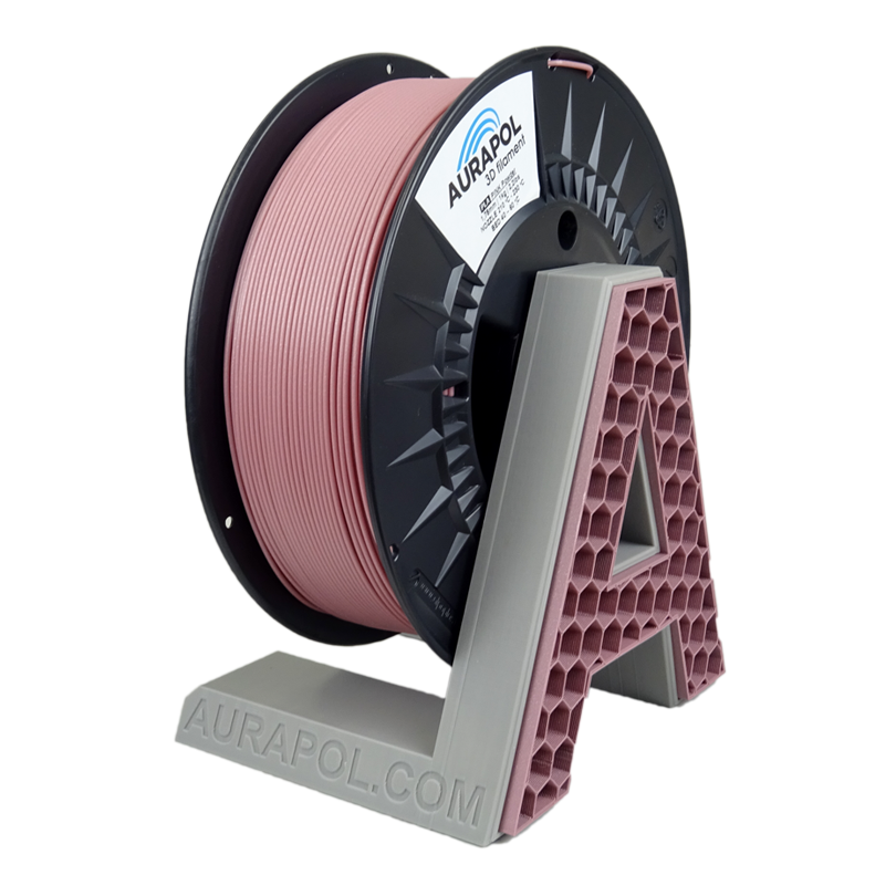 AURAPOL PLA 1,75 mm Pink Powder - 1 kg