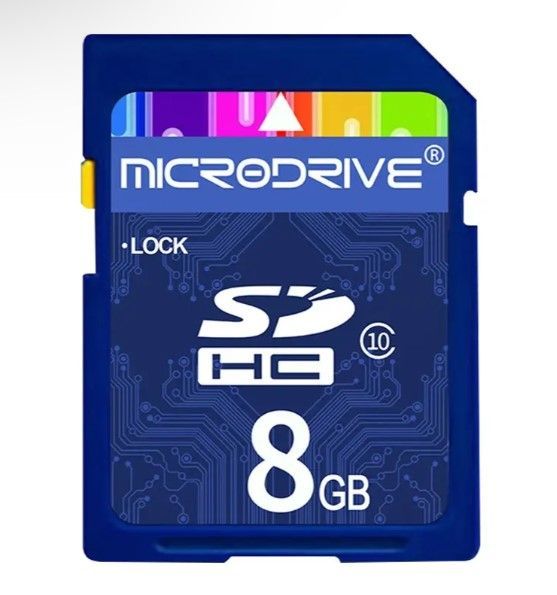 SD-GEHEUGENKAART - MICRODRIVE HC SD - 8 GB (10 KLASSE)