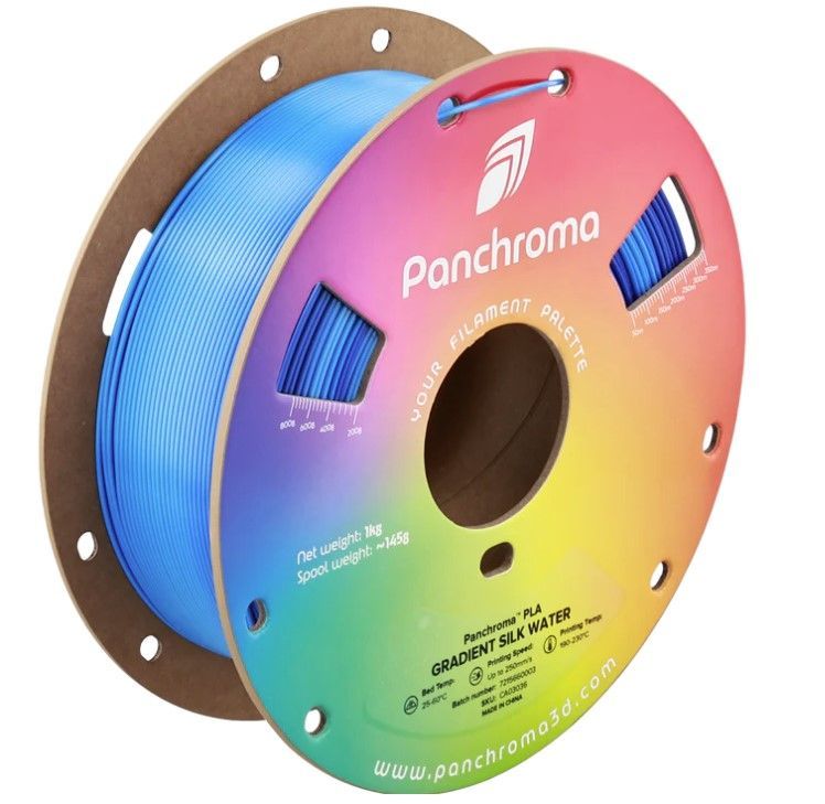 Panchroma™ Gradient Silk PLA Water Panchroma™ Gradient Silk PLA Water