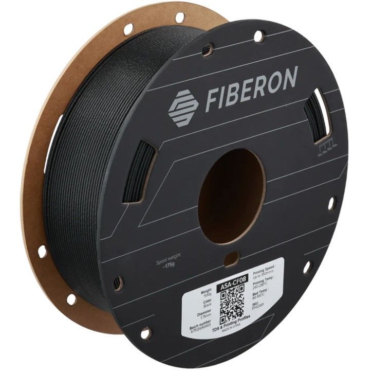 Fiberon™ ASA-CF08 Black 0,5kg Fiberon™ ASA-CF08 Black 0,5kg
