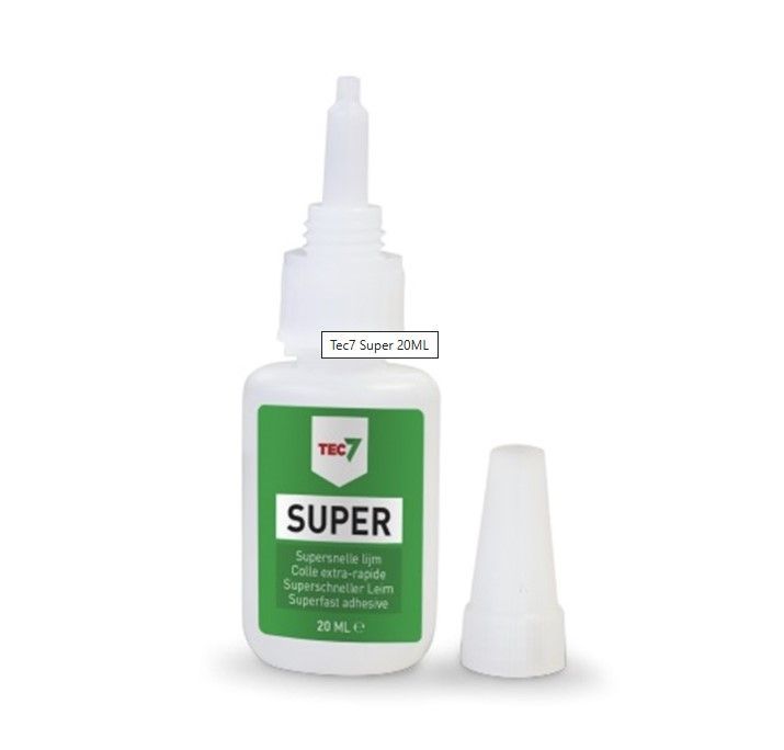 TEC 7 - SUPER - 20ml Secondenlijm TEC 7 - SUPER - 20ml Secondenlijm