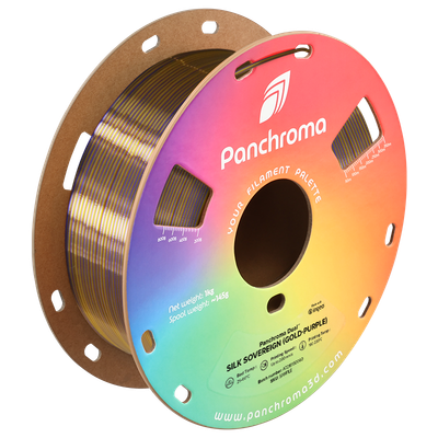 Panchroma™ Dual Silk Sovereign (Gold-Purple) PLA 1,75mm - 1KG Panchroma™ Dual Silk Sovereign (Gold-Purple) PLA 1,75mm - 1KG