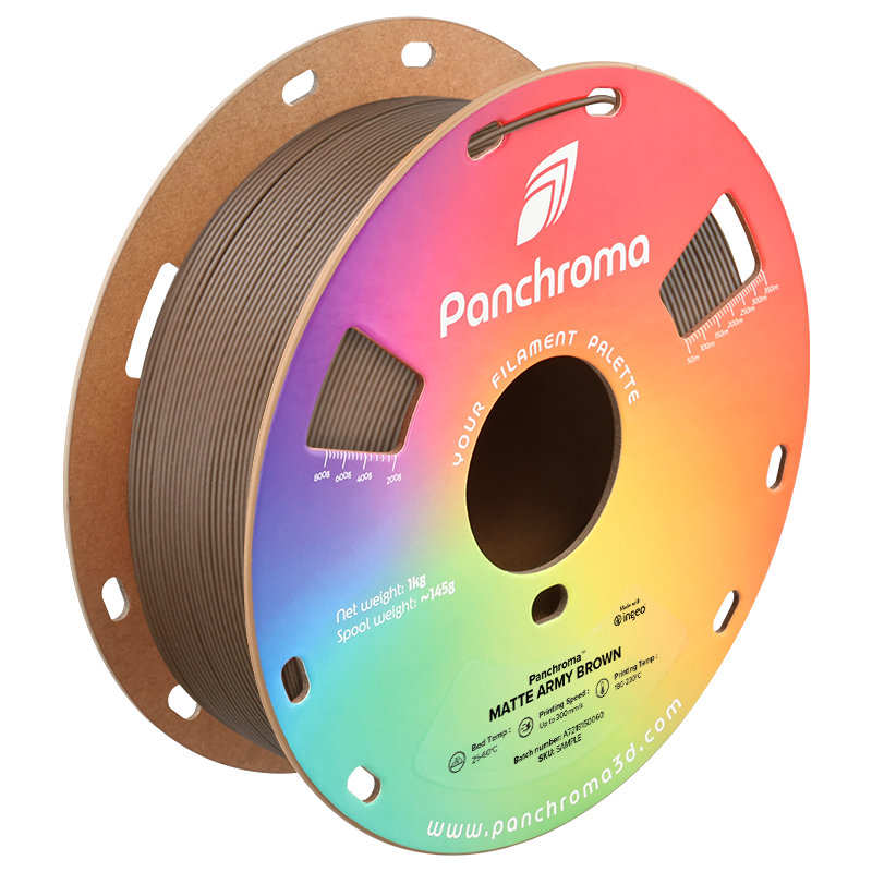 Panchroma™ Matte Army Brown PLA 1KG Panchroma™ Matte Army Brown PLA 1KG