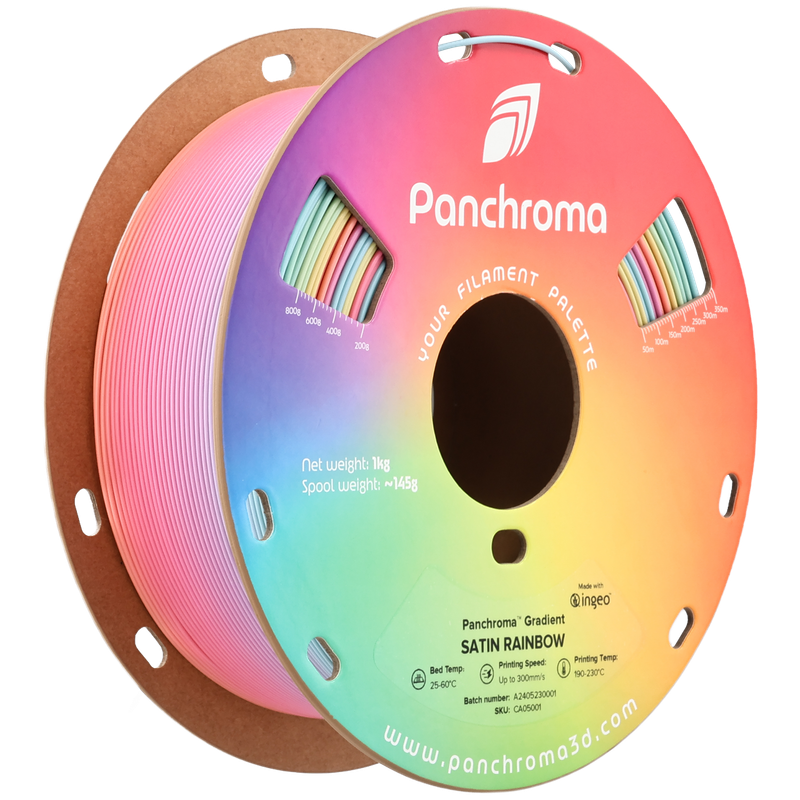 Panchroma™ Satin Rainbow PLA  1Kg