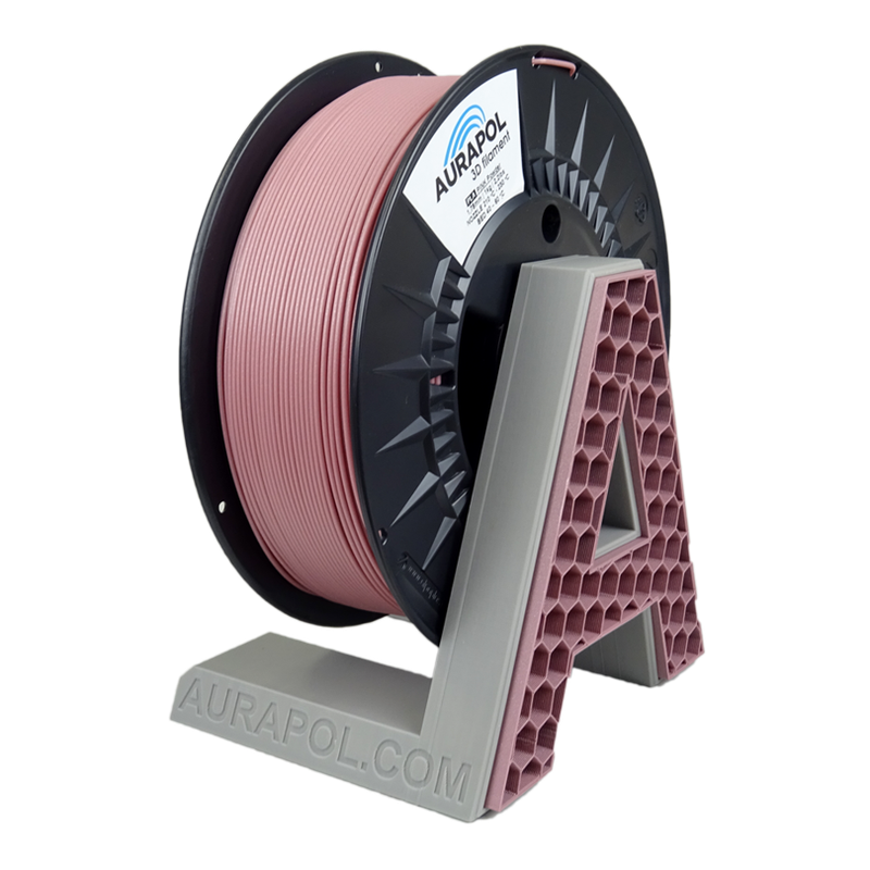 AURAPOL PLA 1,75 mm Pink Powder - 1 kg