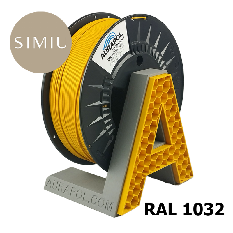 AURAPOL PLA 1,75 mm Mustard Field - 1 kg