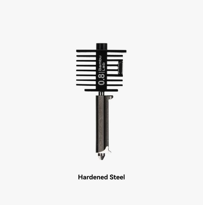 Bambu Hotend - A1 Series - 0,8mm Hardened Steel Bambu Hotend - A1 Series - 0,8mm Hardened Steel