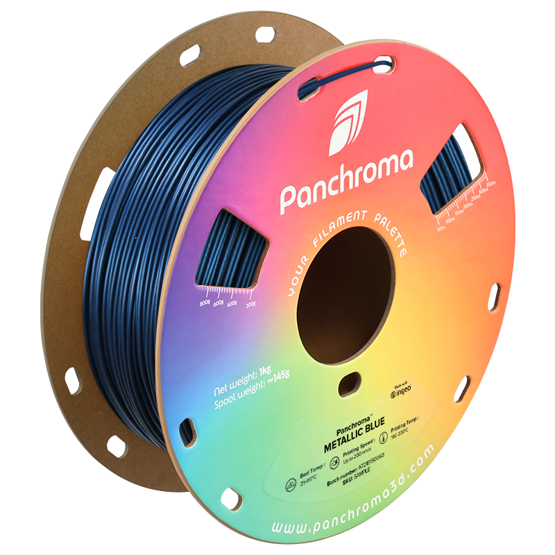 'Panchroma™ Metallic Blue PLA 1Kg 'Panchroma™ Metallic Blue PLA 1Kg