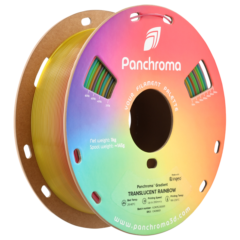 'Panchroma™ Translucent Rainbow PLA  1Kg