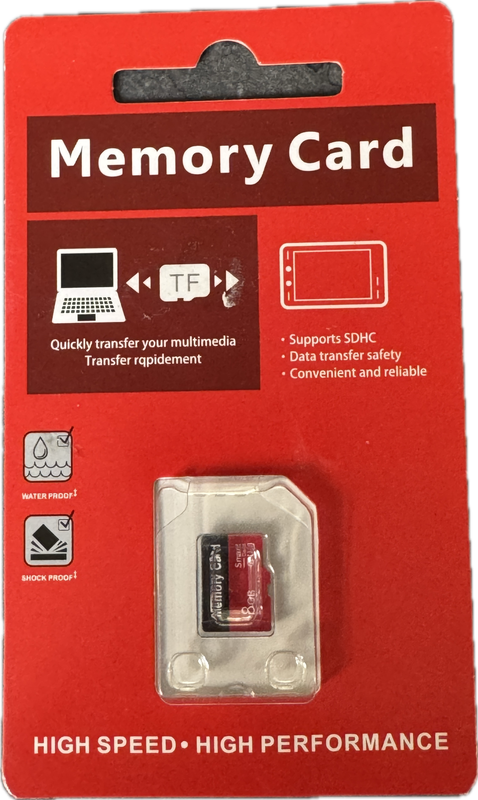 MicroSD-Geheugenkaart - 8 GB (10 KLASSE)