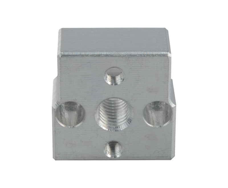 Creality hotend  alu blok voor CR-6 SE/CR-200B