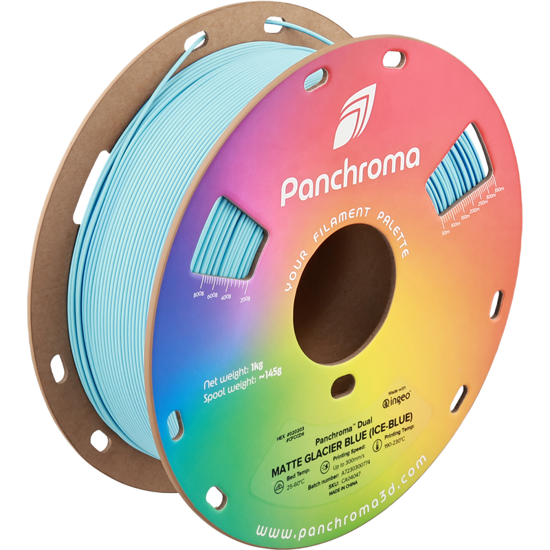 Panchroma™ Dual Glacier (Ice - Blue) PLA 1KG Panchroma™ Dual Glacier (Ice - Blue) PLA 1KG