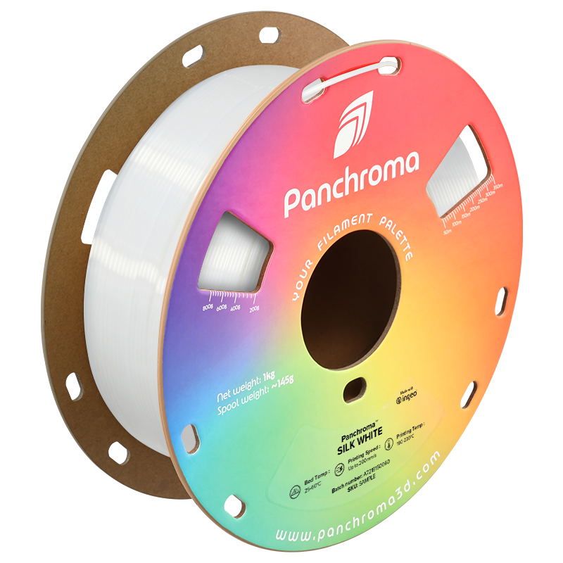 Panchroma Silk White PLA 1,75mm - 1KG