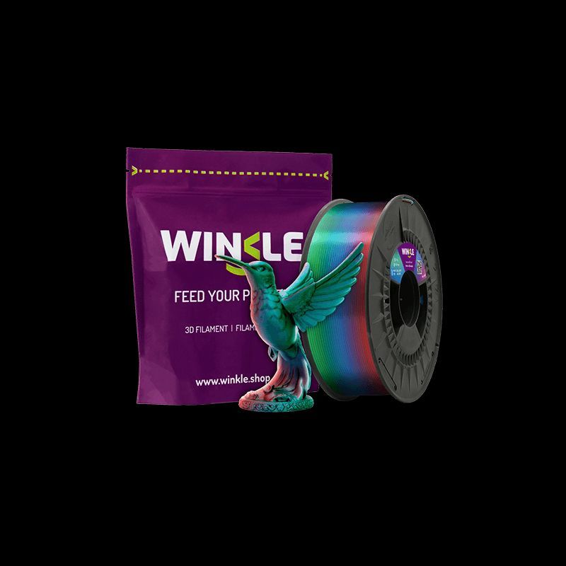 PLA Tricolor Silk 1.75 MM Aurora Borealis 1KG PLA Tricolor Silk 1.75 MM Aurora Borealis 1KG