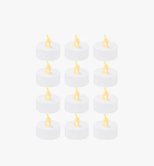 Flameles Candle Lights (LED-theelichtjes) 12 stuks