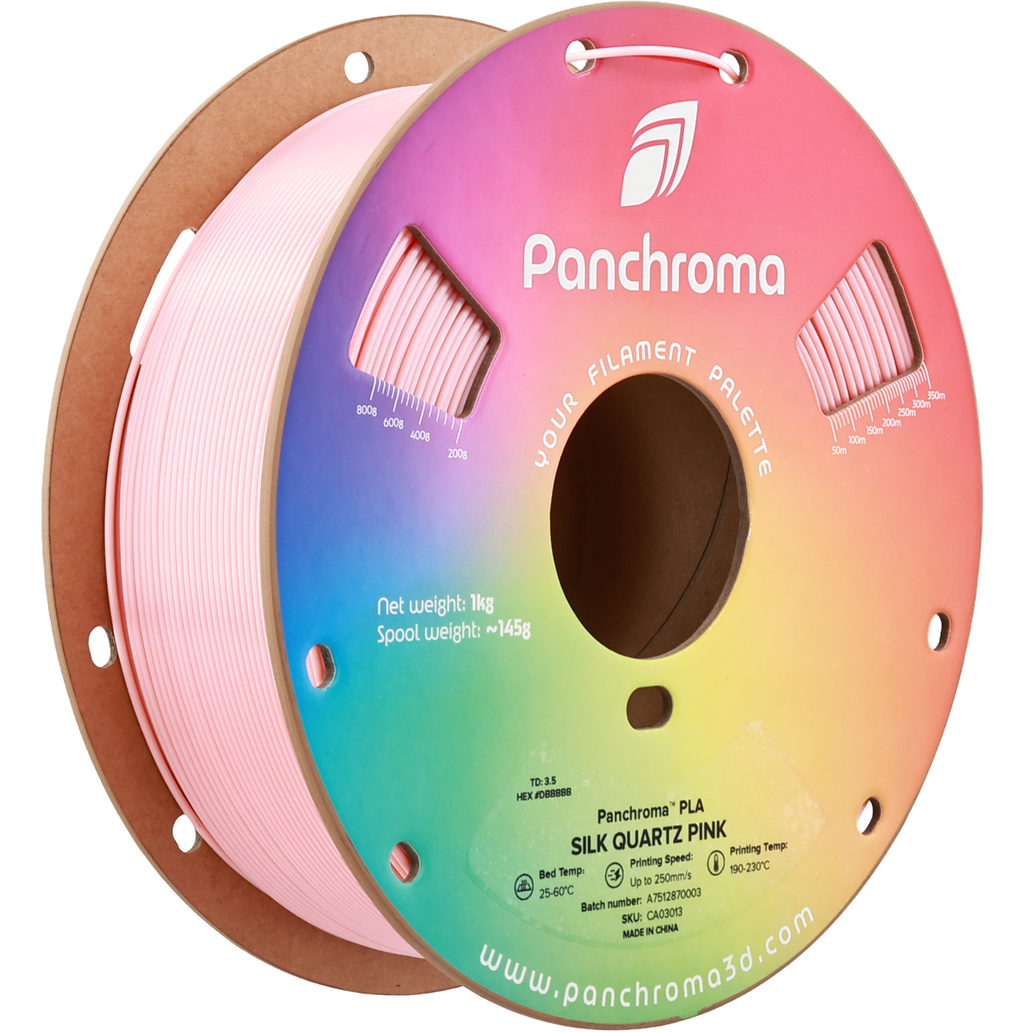 Panchroma Silk Quartz Pink PLA 1,75mm - 1KG