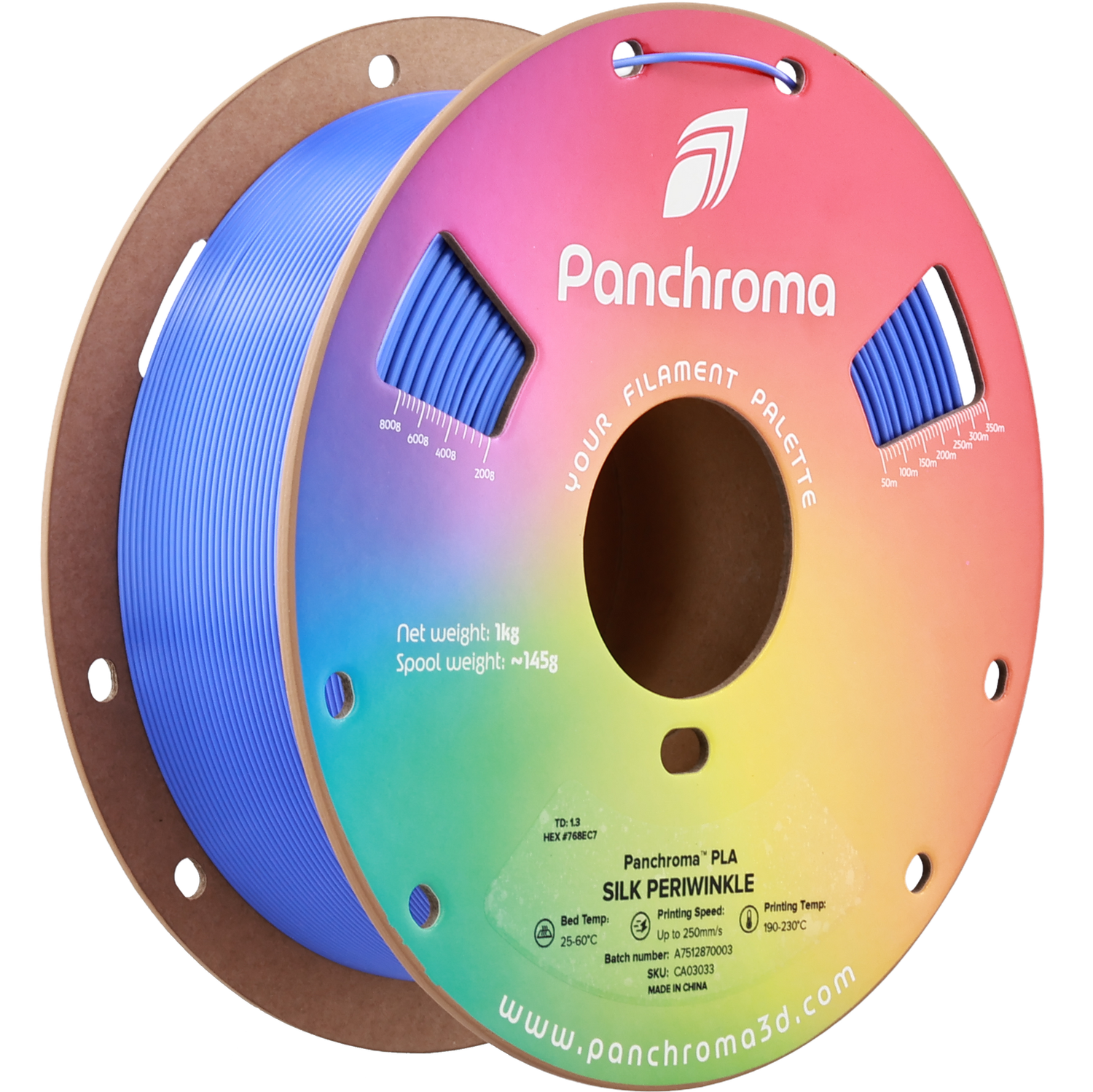 Panchroma Silk Periwinkle  PLA 1,75mm - 1KG