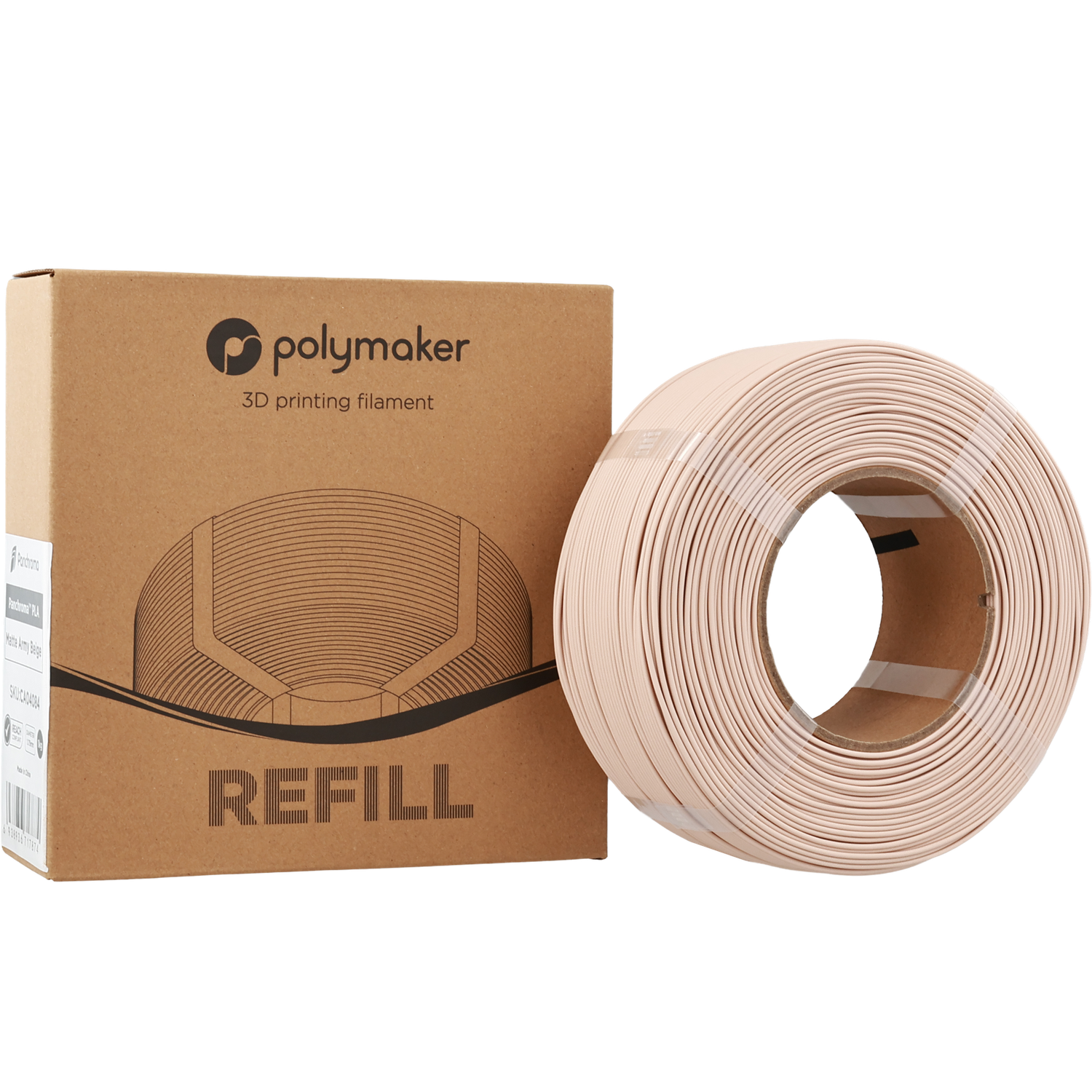 Panchroma™ PLA Refill Matte Army Beige 1kg Panchroma™ PLA Refill Matte Army Beige 1kg