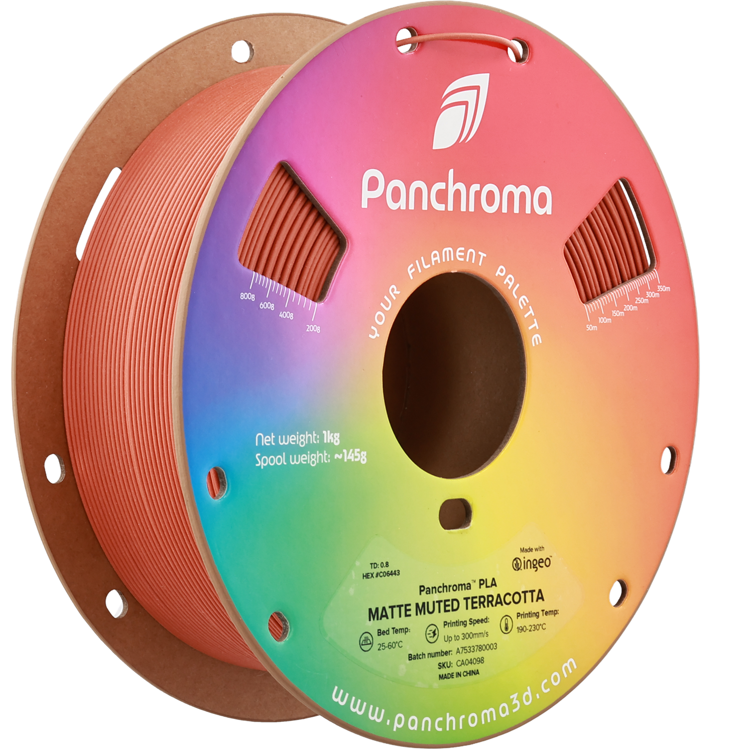 Panchroma™ Matte Muted Terracotta PLA 1KG Panchroma™ Matte Muted Terracotta PLA 1KG
