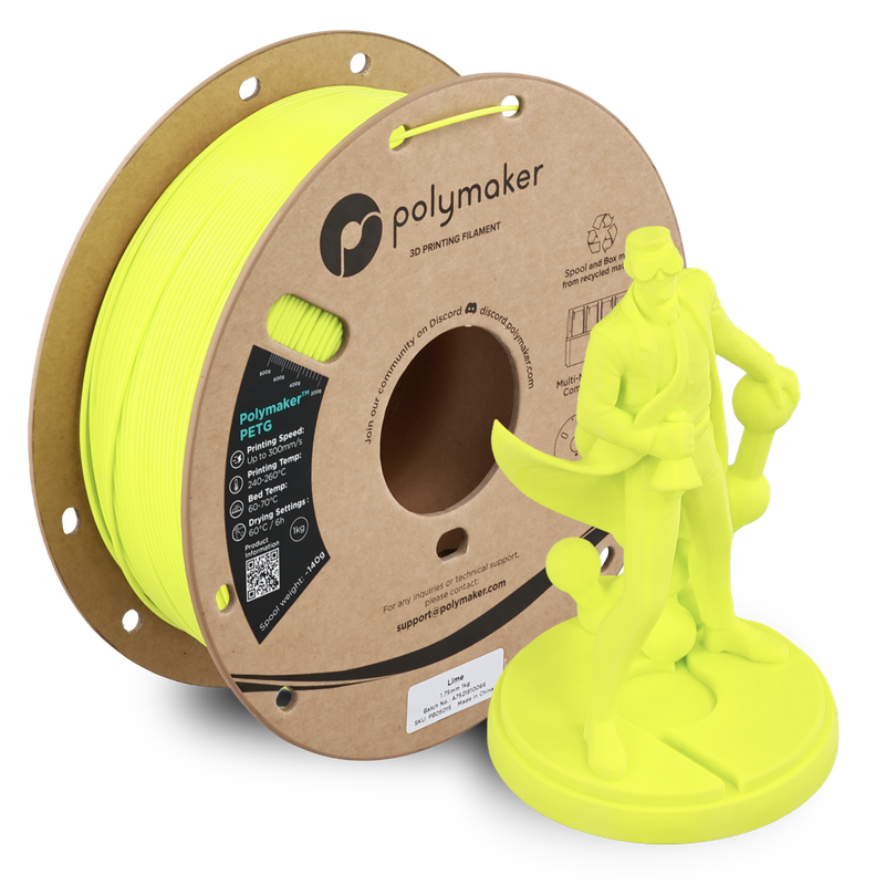Polymaker PETG Lime 1Kg Polymaker PETG Lime 1Kg