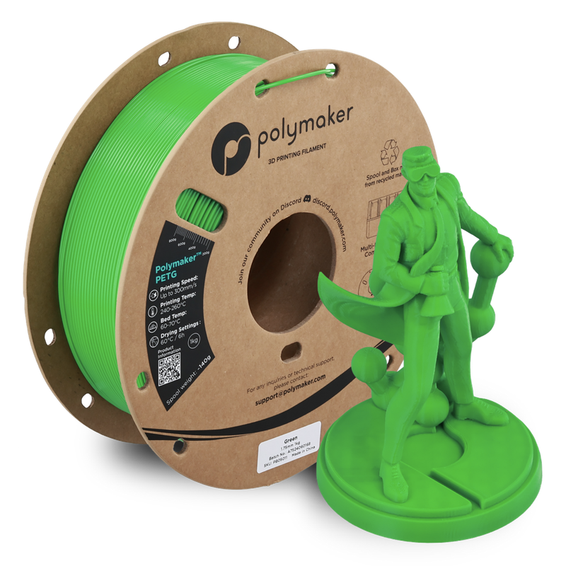 Polymaker PETG Green 1Kg Polymaker PETG Green 1Kg