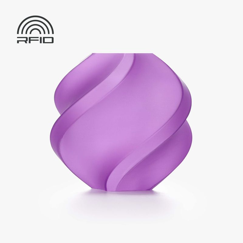 Bambu Lab PLA Translucent Purple 1kg (met spoel) Bambu Lab PLA Translucent Purple 1kg (met spoel)