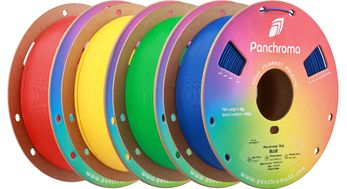 Panchroma Basic PLA  pakket 4 basiskleuren Rood-Geel-Blauw-Groen 4x1KG 1.75 MM