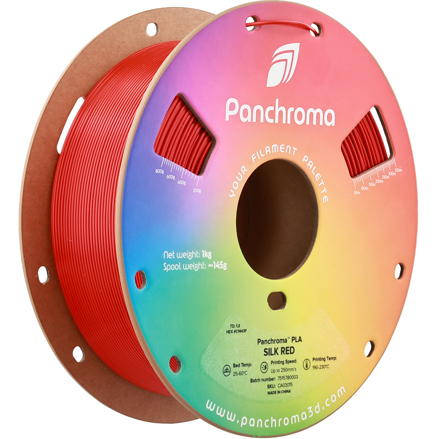 Panchroma Silk Red PLA 1,75mm - 1KG Panchroma Silk Red PLA 1,75mm - 1KG
