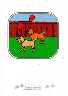 Dog Greeting card
