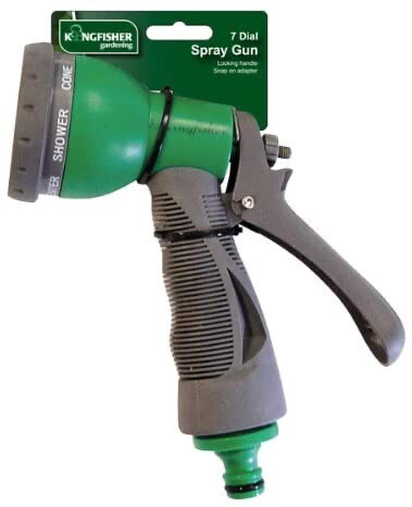 6 Dial Garden Hose Spray Gun