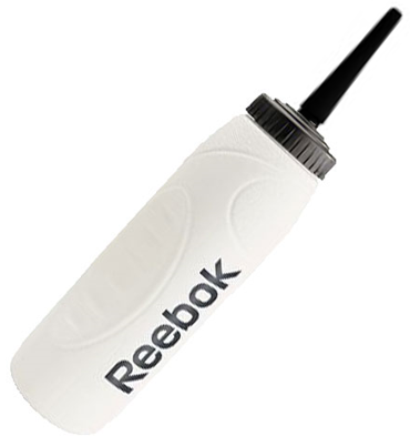 Bottle Reebok 1L, White + Straw