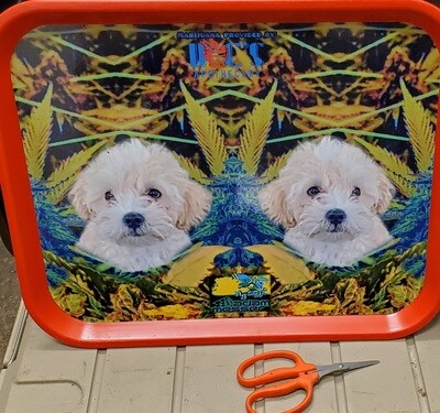 Custom Furry Friend Commercial Canabis Trim Trays by DJ My-Style