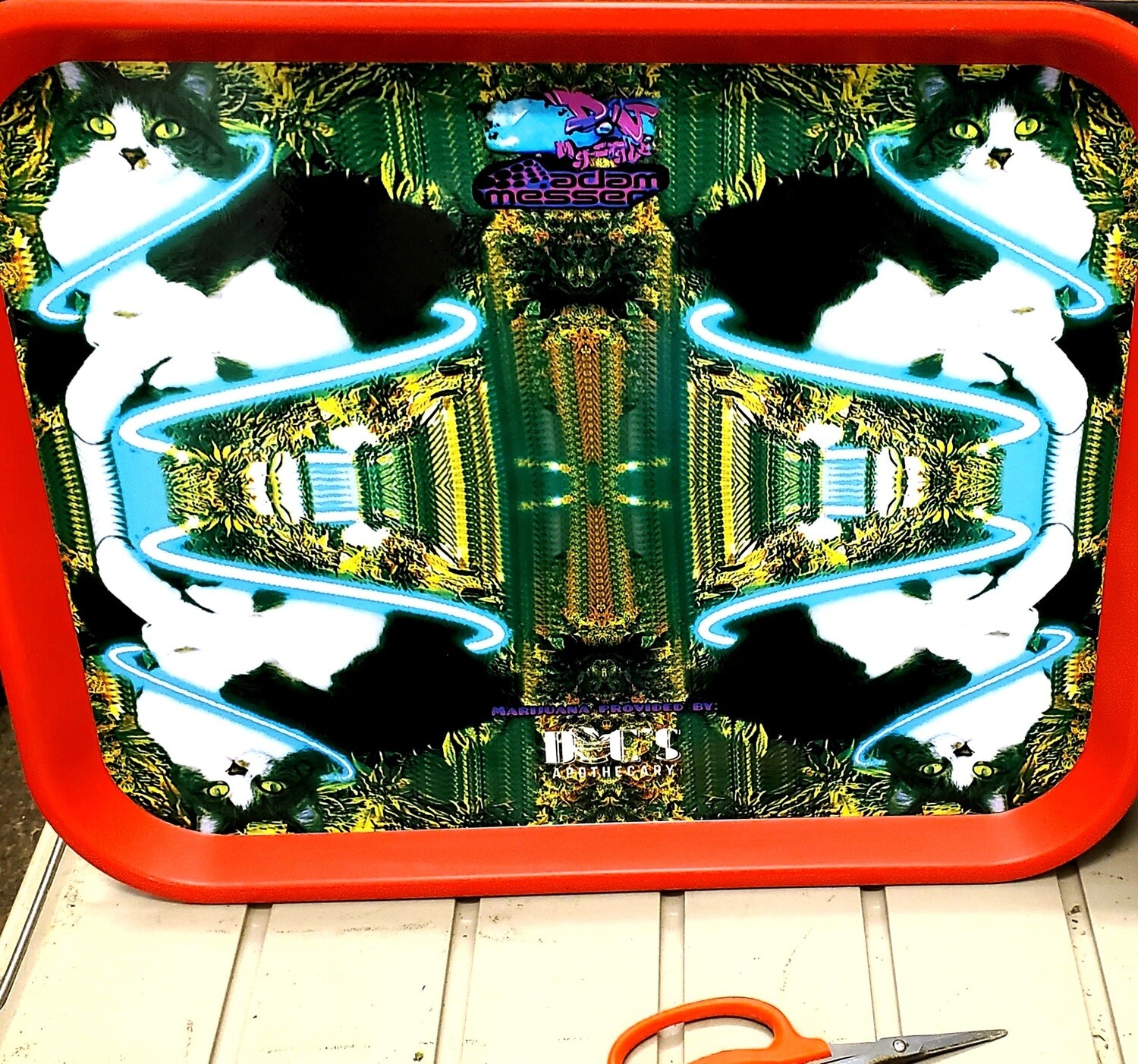 Custom Furry Friend Commercial Canabis Trim Trays by DJ My-Style