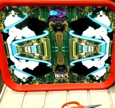 Custom Furry Friend Commercial Canabis Trim Trays by DJ My-Style