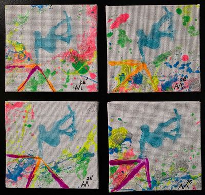 Magnet Art: Lil'Skater Handplant