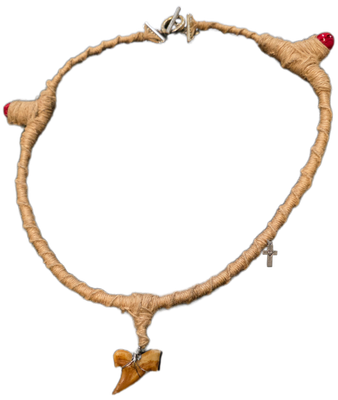 Shark Tooth Hemp Necklace