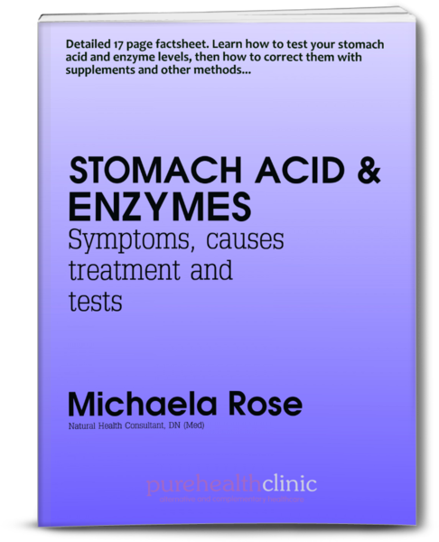 Stomach Acid &amp; Enzymes Factsheet