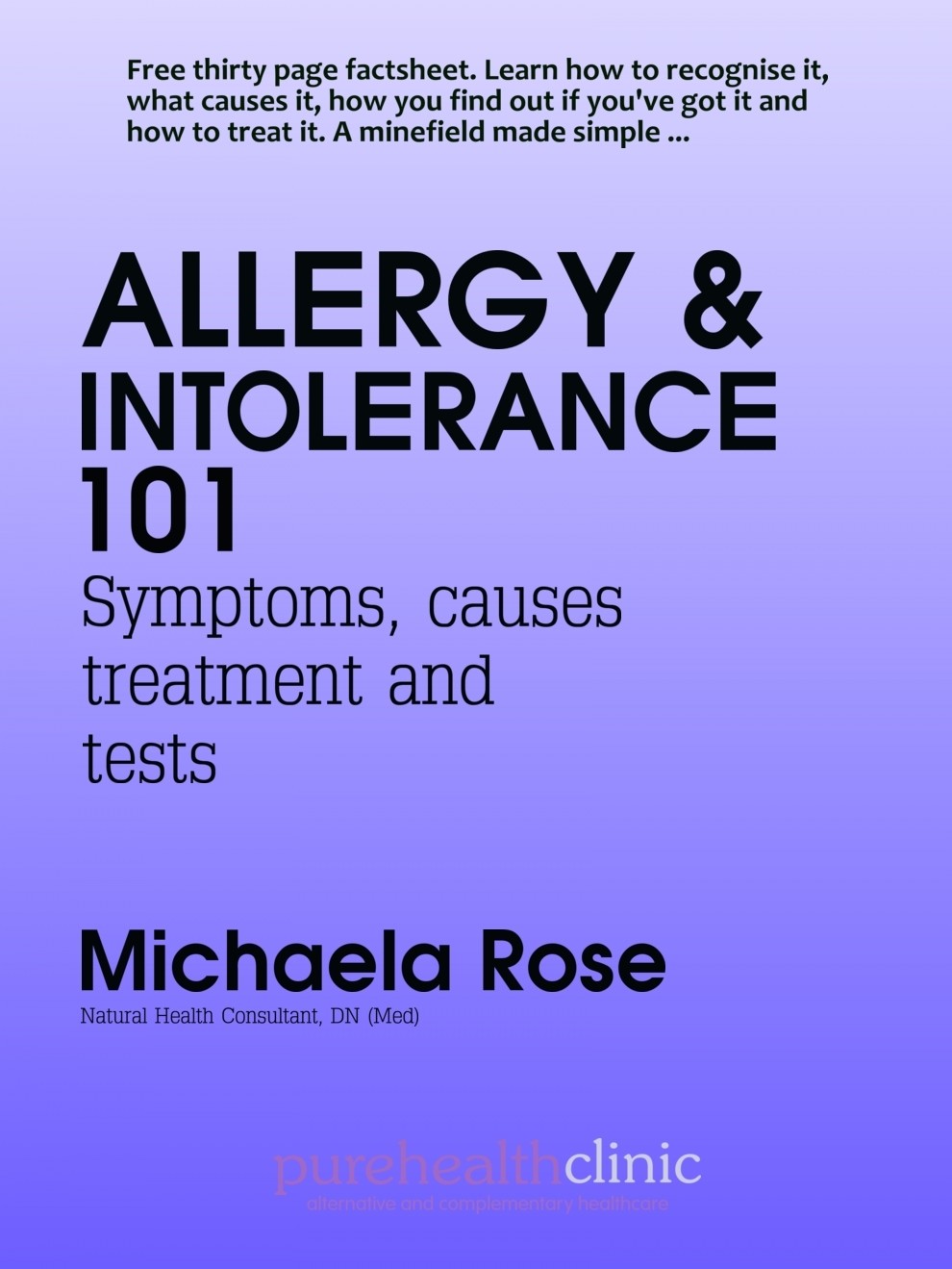 Allergy 101