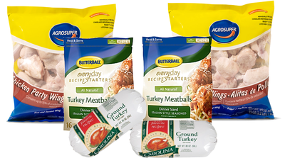 Meatballs, Wings & Ground Turkey Pack Meatballs, Wings & Ground Turkey Pack