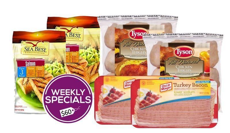 Chicken, Salmon & Turkey Bacon Pack Chicken, Salmon & Turkey Bacon Pack