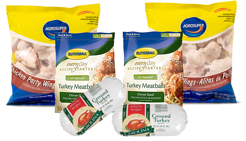 Meatballs, Wings & Ground Turkey Pack Meatballs, Wings & Ground Turkey Pack