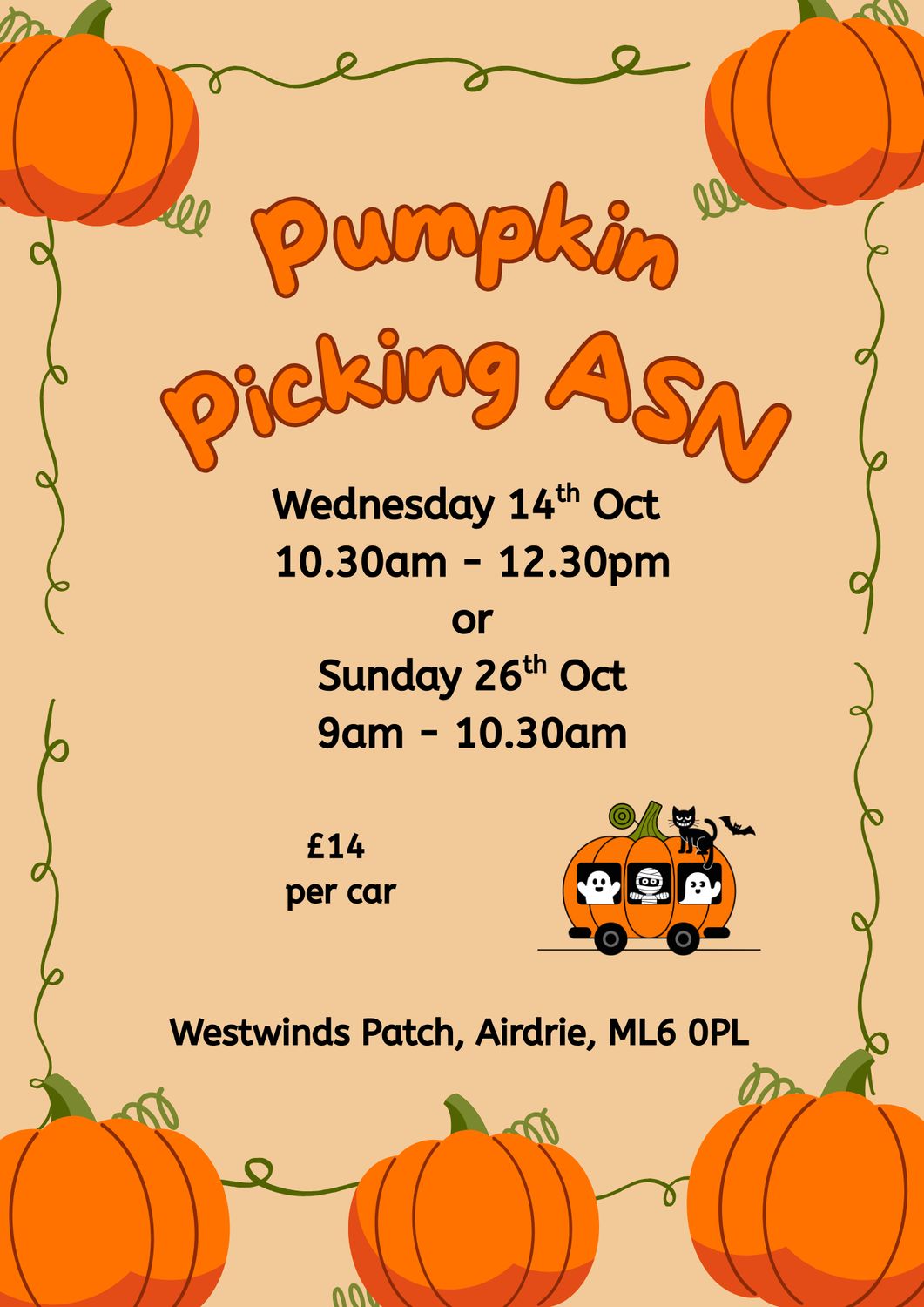 Pumpkin Picking 2026