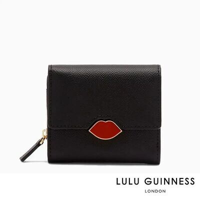 LULU GUINNESS London
Black Lip Pin Purse