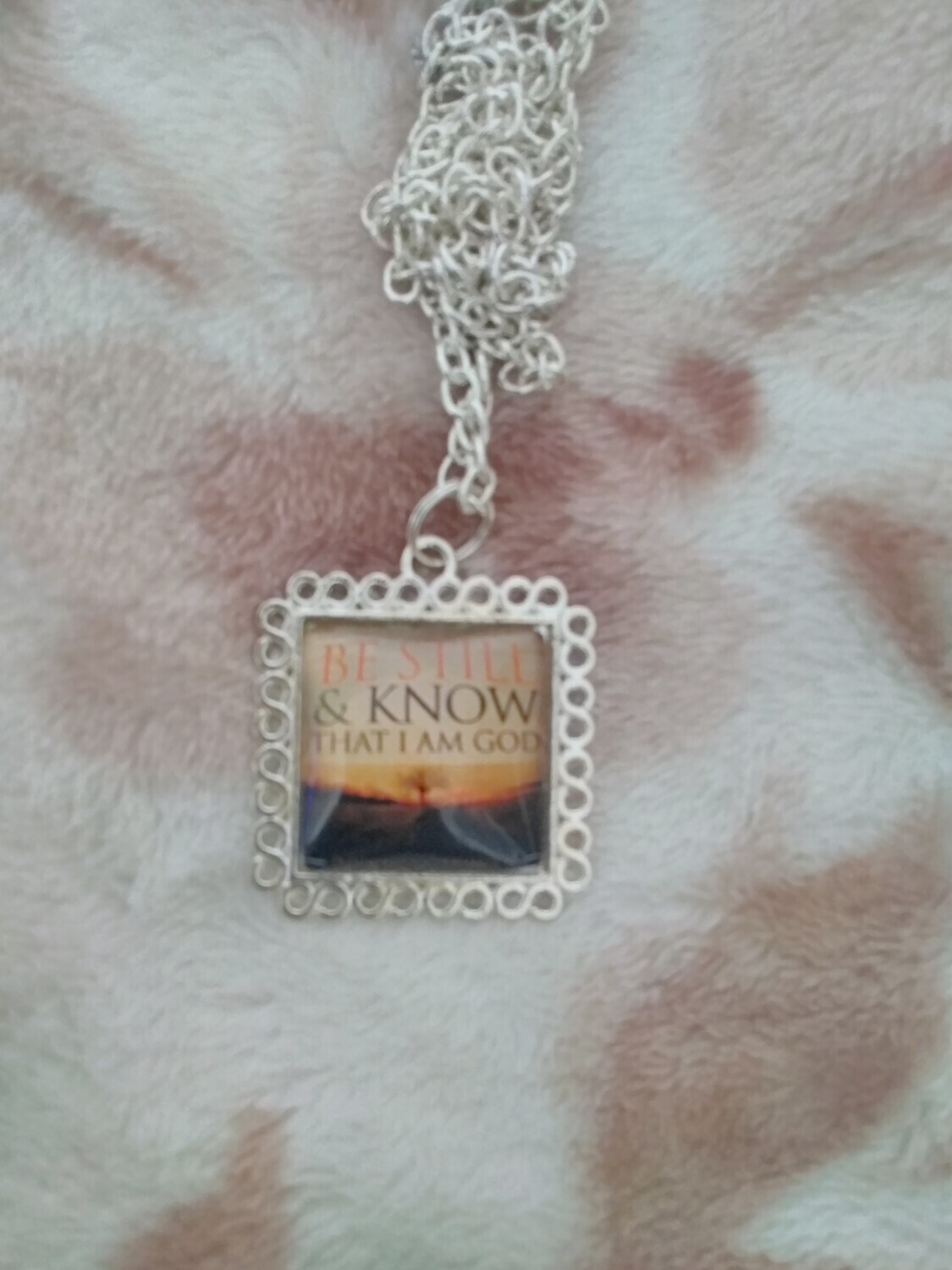 CHRISTIAN PENDANT NECKLACE