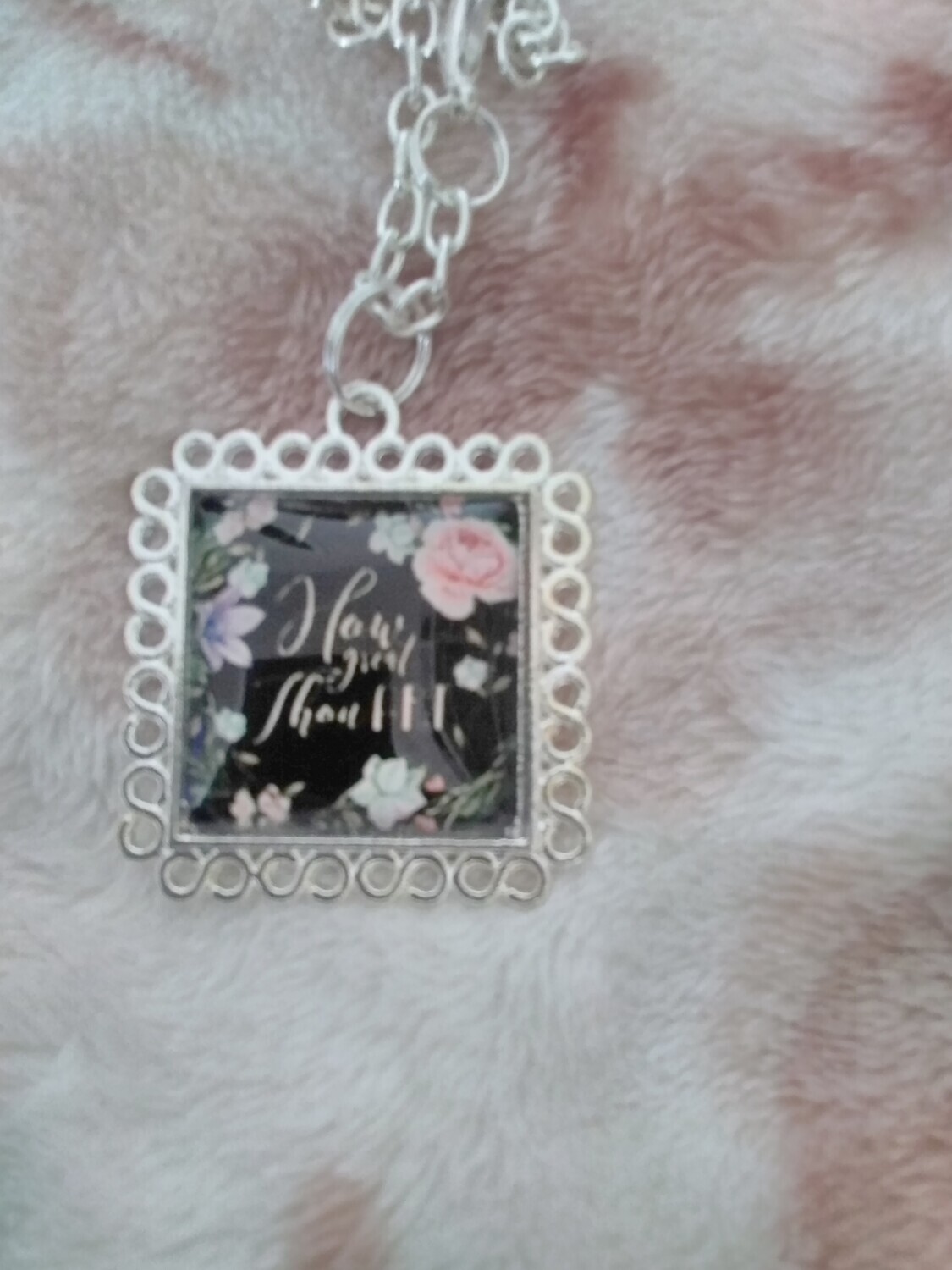 CHRISTIAN PENDANT NECKLACE