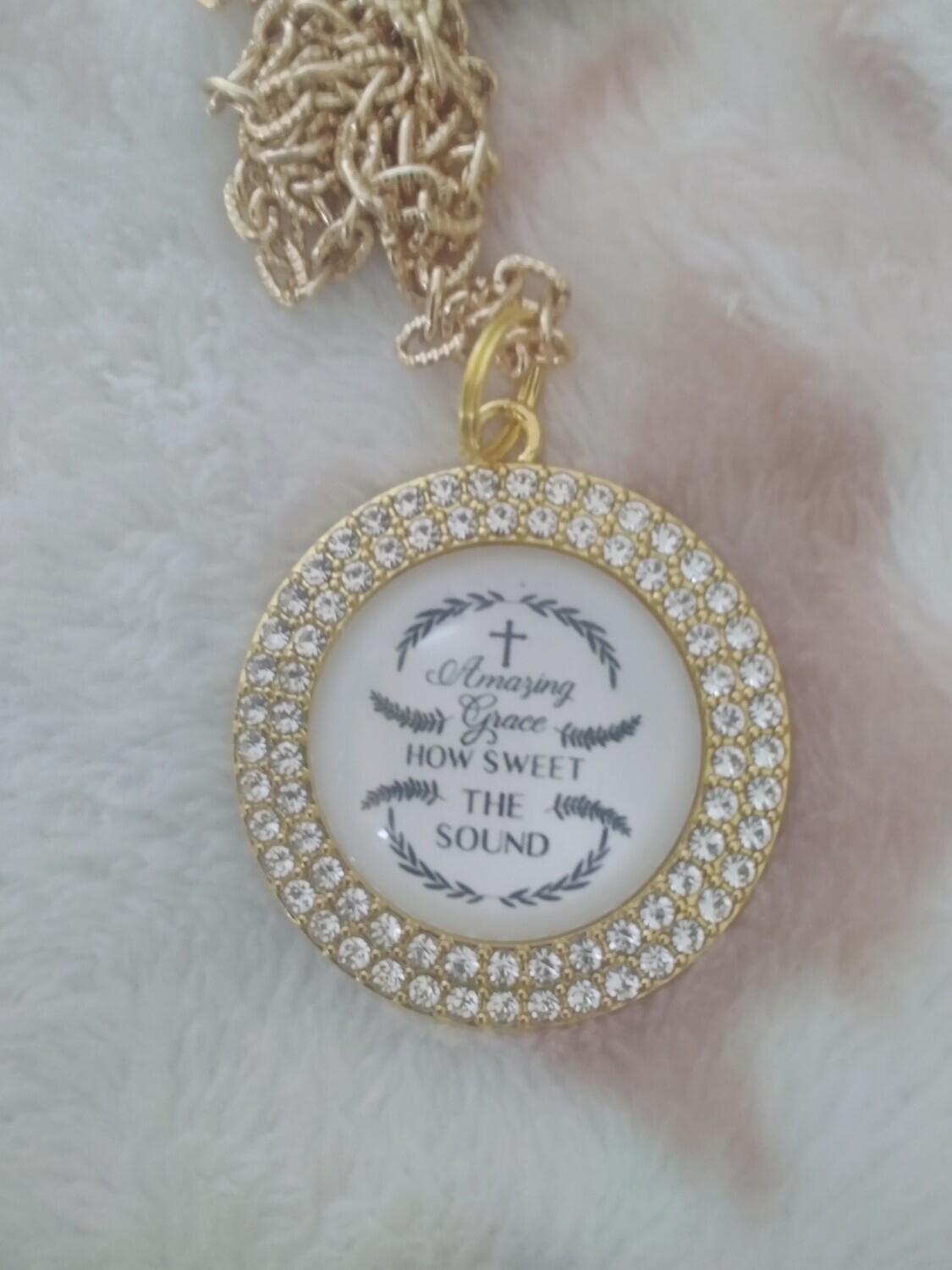 CHRISTIAN PENDANT NECKLACE