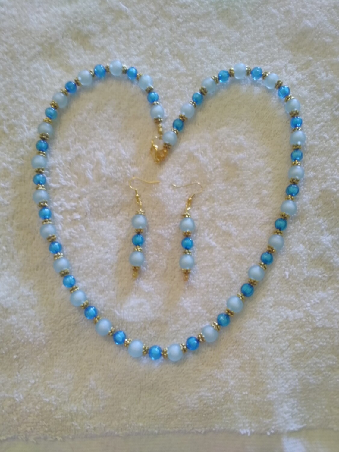 Turquoise Beaded Jewelry Set