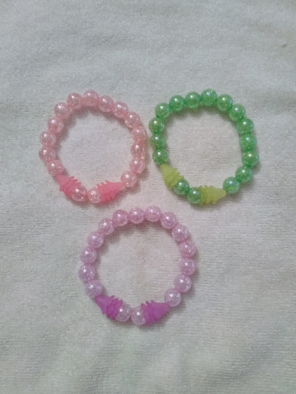 Set of Three Beaded Bracelets